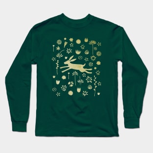 Hare in the Meadow Long Sleeve T-Shirt